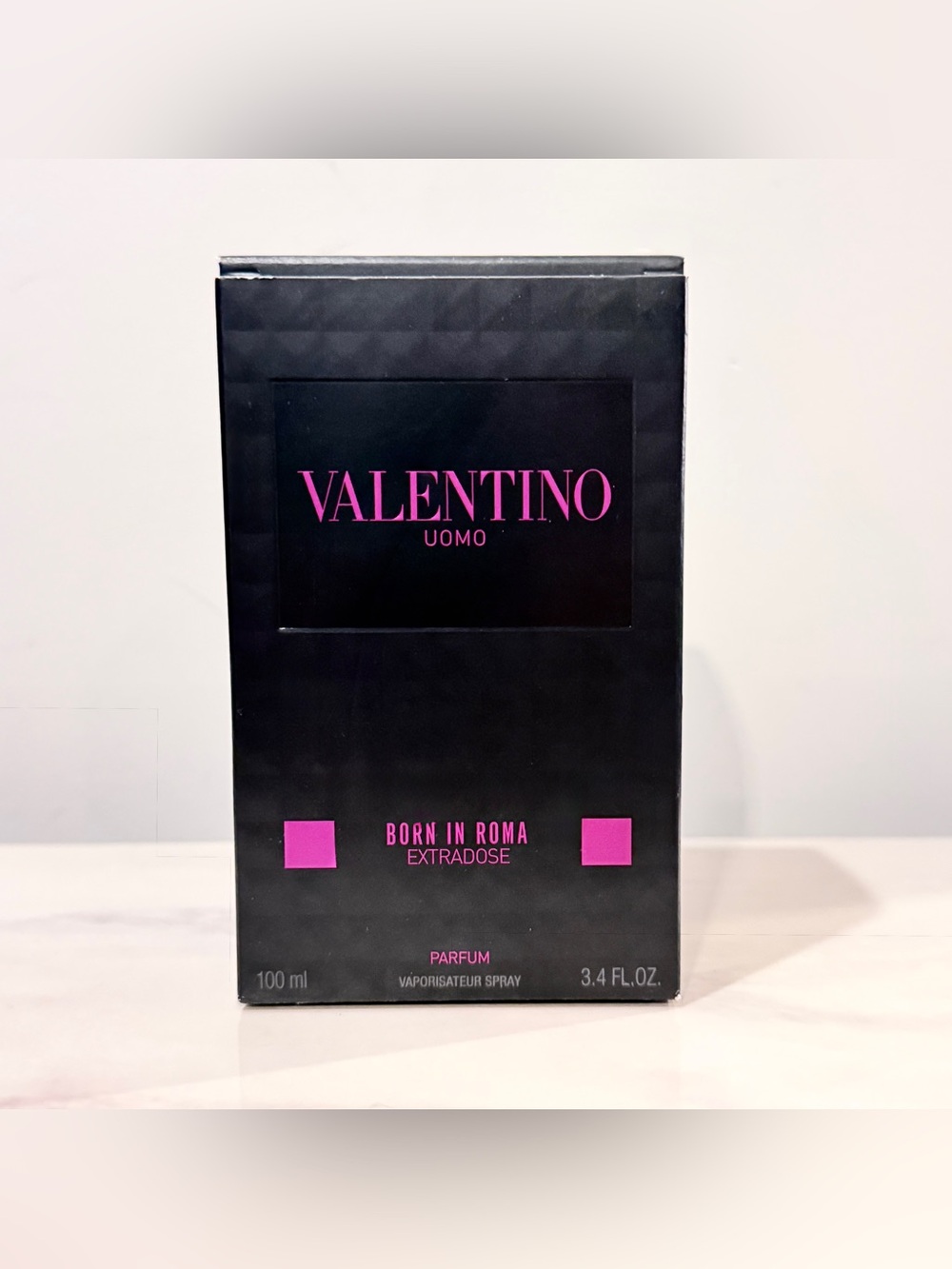 Valentino Uomo Born in Roma Extradose Parfum 3.4 fl oz Packaging - BOX ONLY